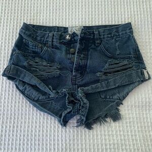One teaspoon jean shorts
